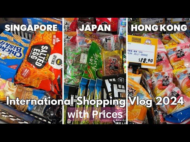 1Hr Shopping Vlog | My International Hauls 2024 | Don Quijote, FairPrice, Don Don Donki