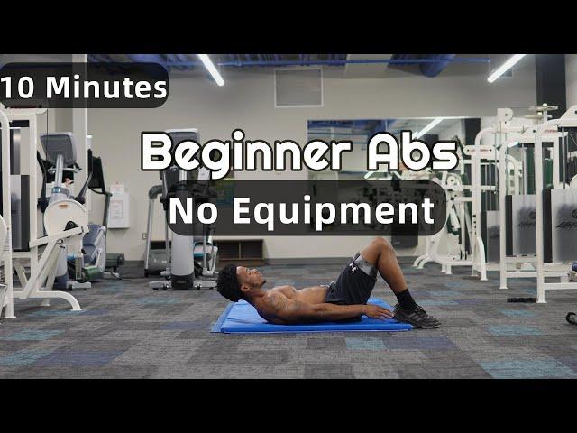 10 Minute Beginner Ab Workout | Six Pack | No Equipment | HIIT Workout