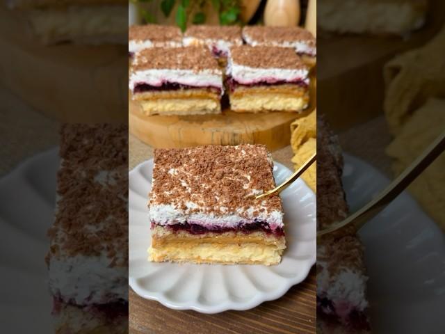 CIASTO BEZ PIECZENIA NA KRAKERSACH #ciastobezpieczenia #ciasto #cake