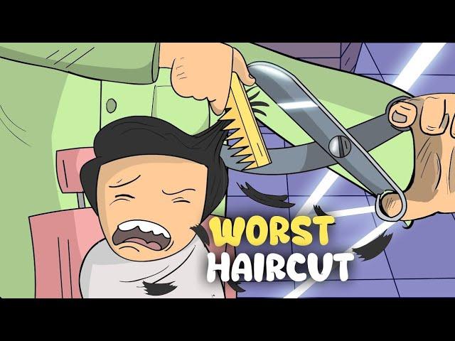 Worst Hair Cut Of My Life - Hardtoonz | Hindi Storytime Animation