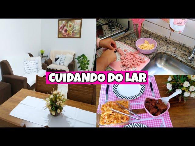 CUIDANDO DO LAR -FAXINA BÁSICA - APLIQUEI O PAPEL DE PAREDE E NÃO DEU MUITO CERTO - MARYA ALVES