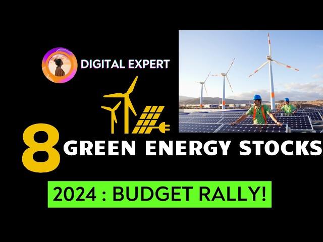 Green energy stocks to buy now | 2024 Budget Allocation | Best Green Energy Stocks in India