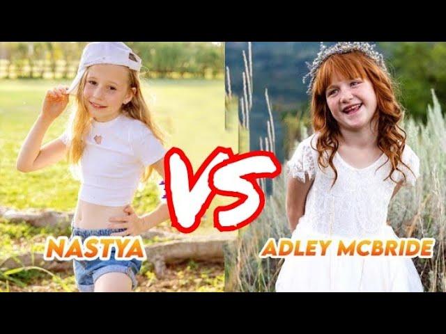 Nastya vs Adley McBride Transformation 2024 | From Baby To Now--------------------------------