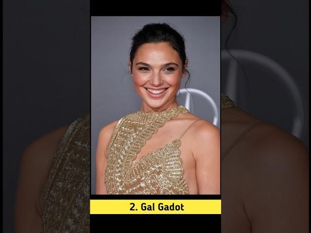 Top 5 Beautiful Gorgeous Actress In the World || World's Top 5 Gorgeous Actress In 2024 || Gal Gadot