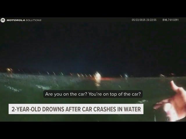 CAUGHT ON CAMERA: Troopers rescue driver, passengers in submerged car