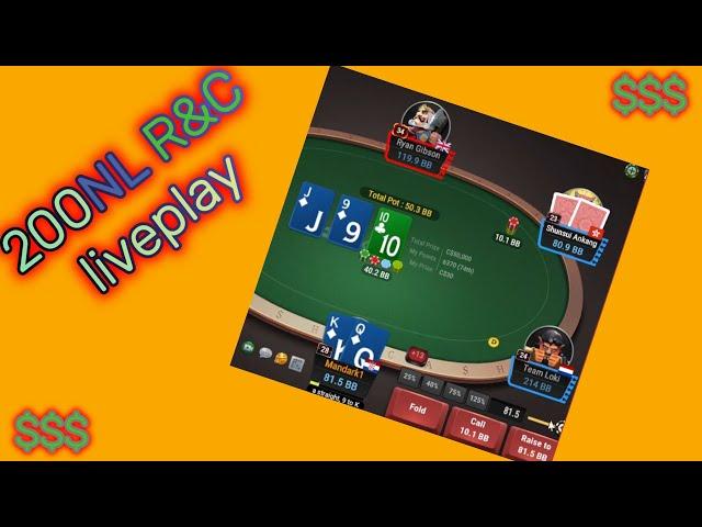 GGPoker 200NL Rush&Cash liveplay /w commentary #19