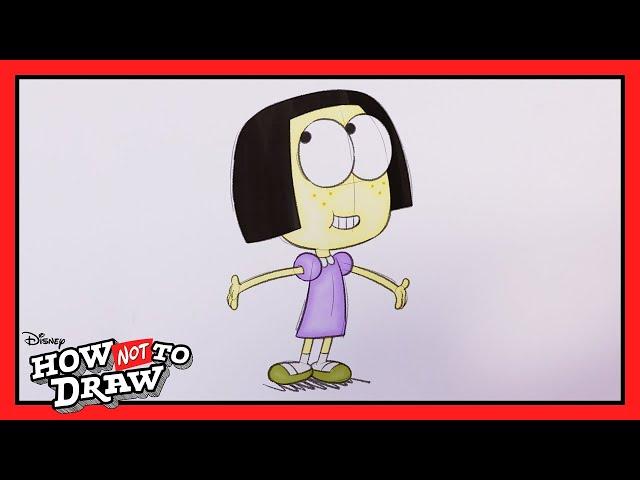 Big City Greens Cartoon Comes to Life ️ | Tilly | How Not To Draw | @disneychannel