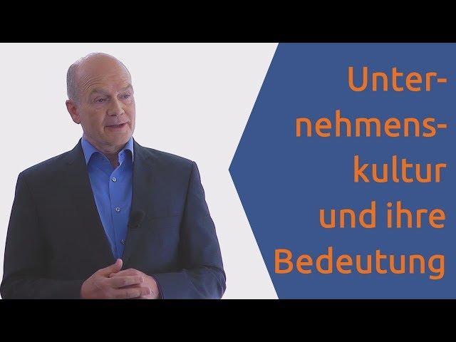 Unternehmenskultur und ihre Bedeutung