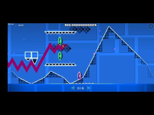 wave level!!! extreme demon layout showcase!!! Geometry Dash!!!!