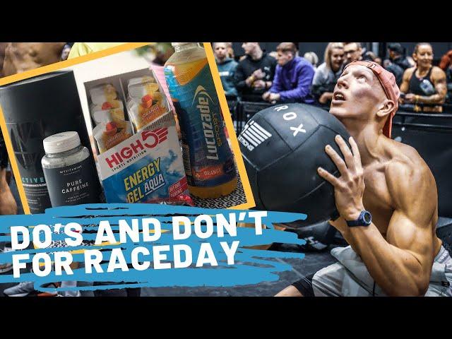 Hyrox RaceDay Checklist- Gear, food and More