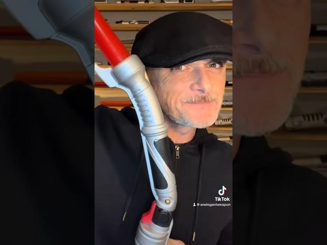 Count Dooku’s lightsaber… #lightsaber #toys #starwars