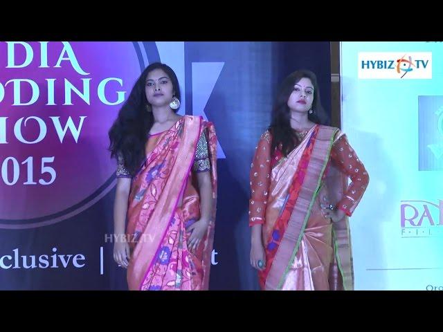 Beautiful Models at Indian Wedding Fashion show 2015 Hyderabad