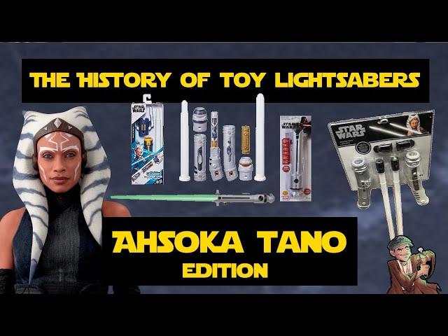 The History of Toy Lightsabers: Ahsoka Tano Edition