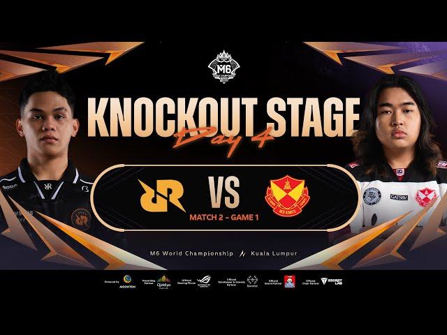 [FIL] M6 Knockout Stage Day 4 | RRQ vs SRG Game 1