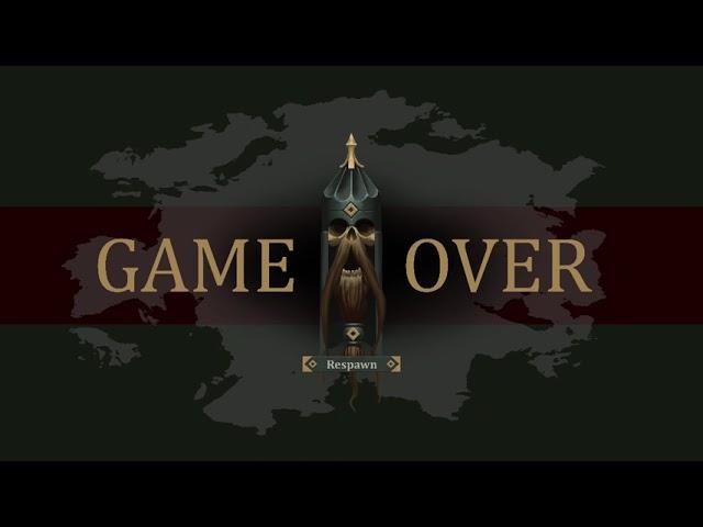 [ToW] Micro-Devlog (Game Over Menu Test 4) #2D #MMO #jRPG #dRPG #RPG #Godot