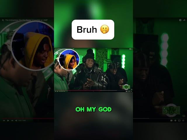 ️ ImDavis ON THE RADAR FREESTYLE REACTION️