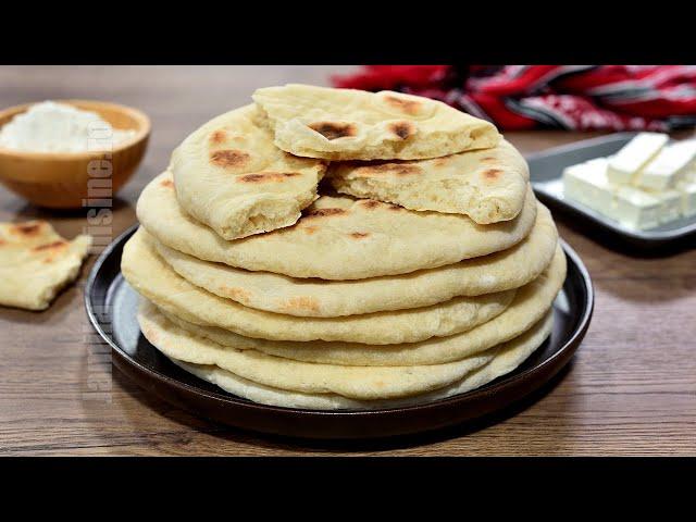 Fluffy Oltenian bread in a pan made with only 4 ingredients | JamilaCuisine