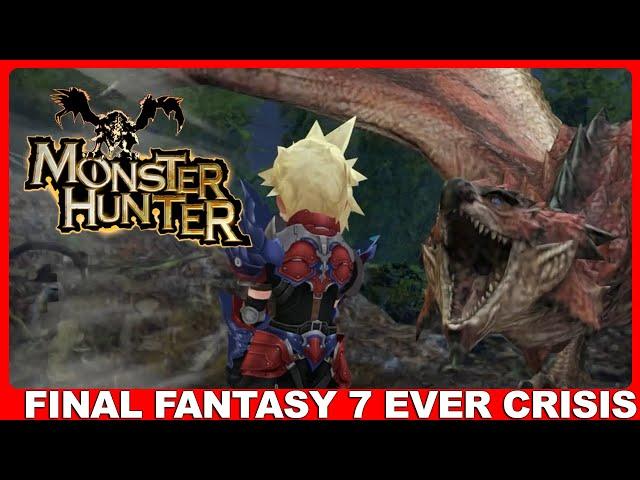 Final Fantasy x Monster Hunter Crossover Part 2 - Cloud