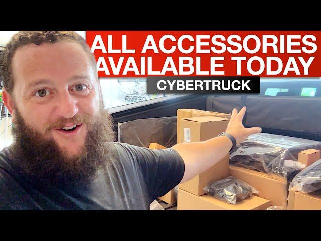 Tesla Cybertruck - ALL The Accessories You Can Buy Today!! But Are They Any Good?!?!