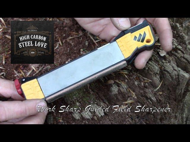 Knife and Axe Sharpening with the Work Sharp Guided Field Sharpener - HighCarbonSteel Love