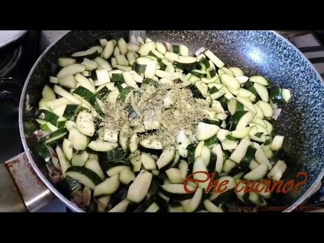 Che cucino, gnocchi e zucchine