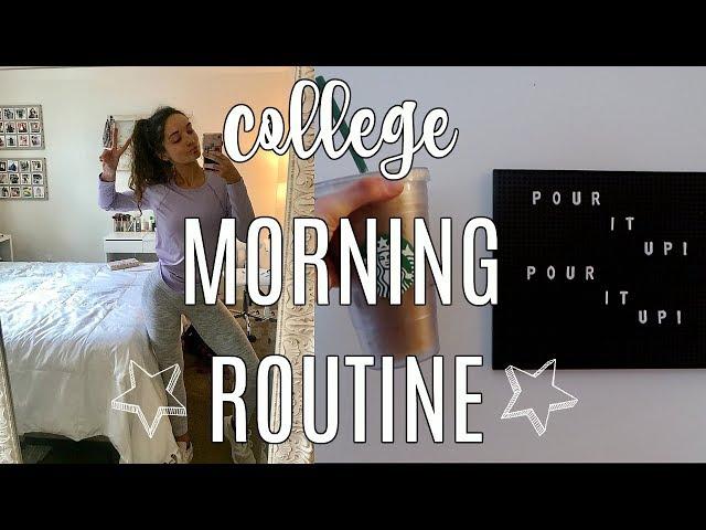COLLEGE MORNING ROUTINE 2018: EARLY CLASSES