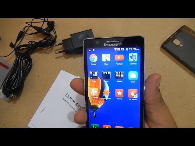 Lenovo A536 Unboxing and Quick Review