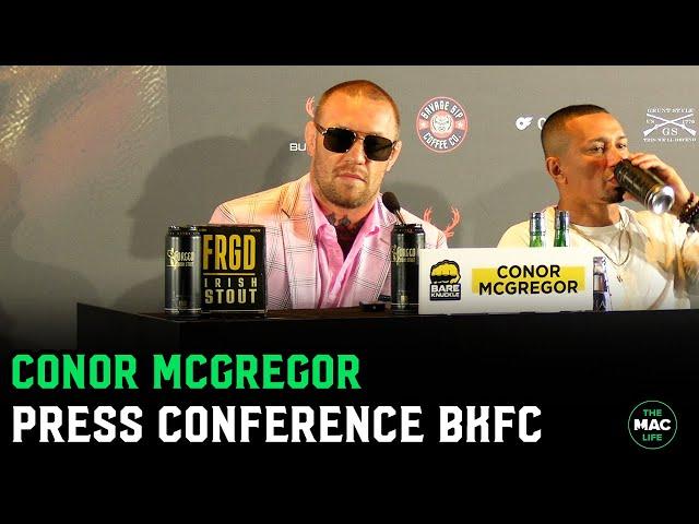 Conor McGregor on Ilia Topuria in Bare Knuckle: 'I’d slap the head off him’