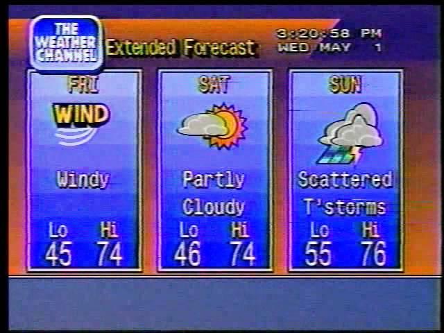 Weather Channel 05-01-1991