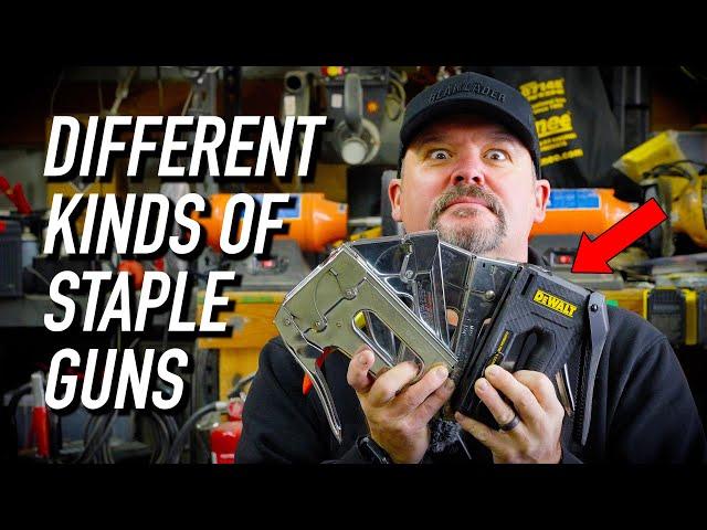 Do You Know The Difference Between These Staple Guns? || Dr Decks