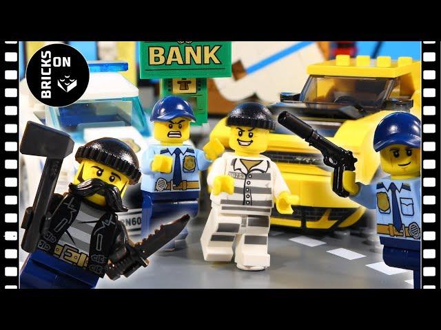 LEGO City Police Car Chase LEGO Police Academy School Catch The Crooks Heist