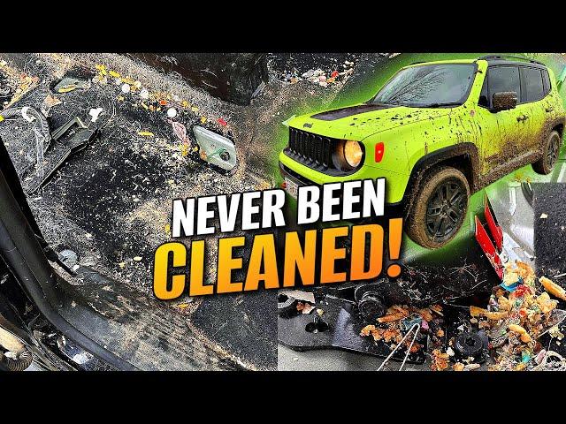 Most Disgusting Jeep I've Ever Cleaned | Car Detailing Restoration
