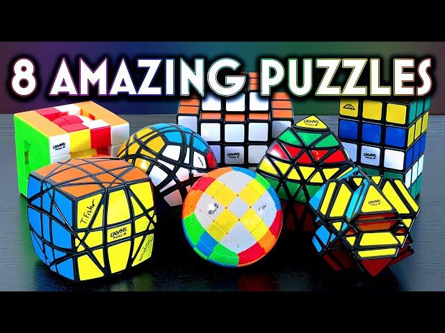 8 MIND-BLOWING PUZZLES  // Unboxing + Solving Calvin's Puzzles