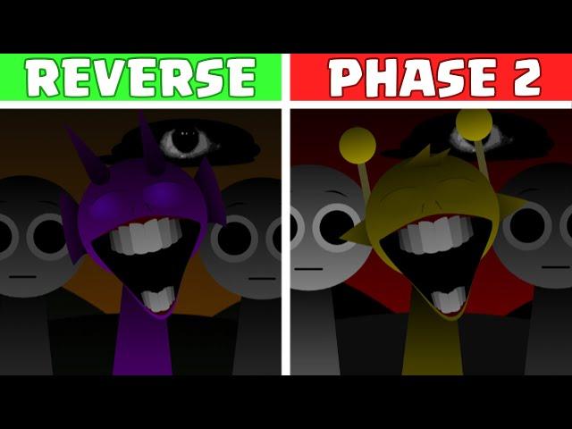 REVERSE SPRUNKI | Incredibox Sprunki Mods | Original VS Horror Version