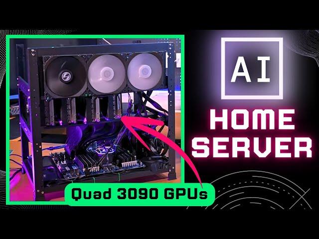 INSANE Ollama AI Home Server - Quad 3090 Hardware Build, Costs, Tips and Tricks