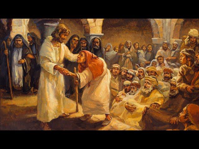 Jesus Heals a Crippled Woman