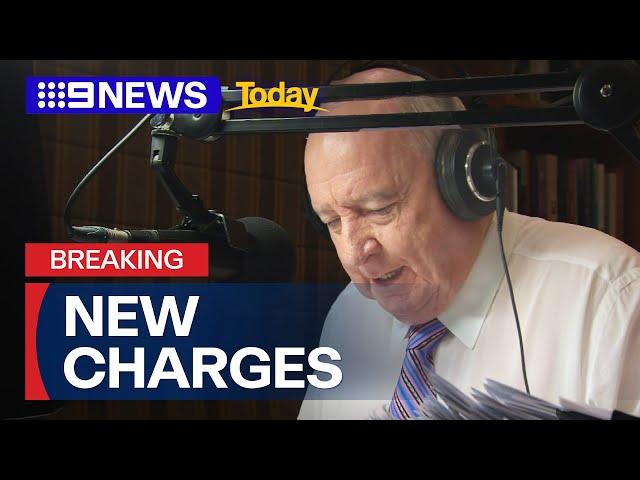 Alan Jones facing two more charges against ninth alleged victim | 9 News Australia