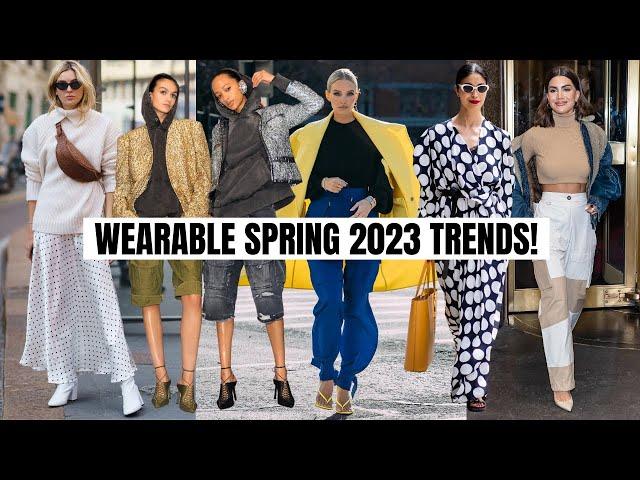 Top 10 Wearable Spring 2023 Fashion Trends