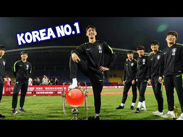 South Korea U18 football team disgraceful conduct at Panda Cup 2019