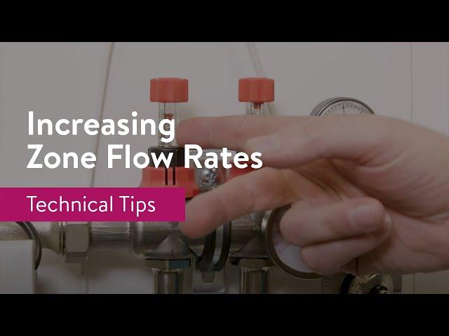 Increasing Zone Flow Rates