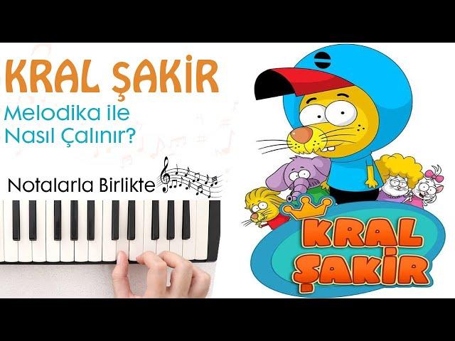 Kral Şakir Müziği Melodika Notaları - Ses Veriyorum