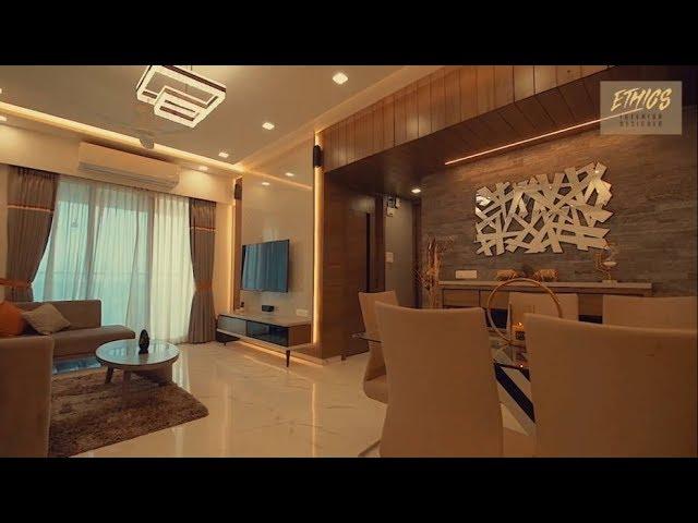 Gorgeous 2 BHK apartment interiors by Rajesh Ranka