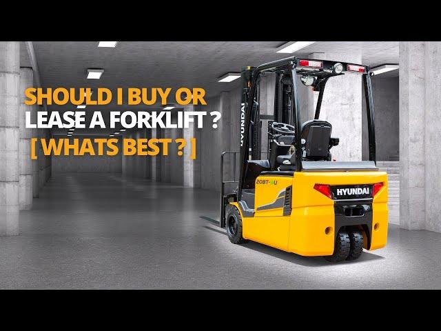 Buying OR Leasing a Forklift: What's Better for YOUR Business? [ Great Advice From The Experts ]