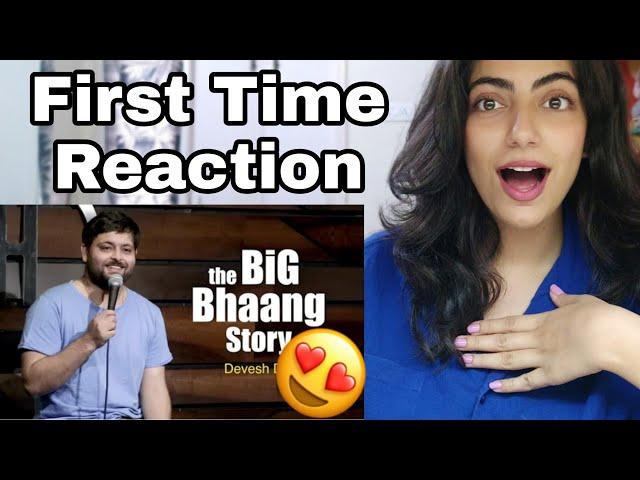 First Time Reacting to The Big Bhaang Story by Devesh Dixit