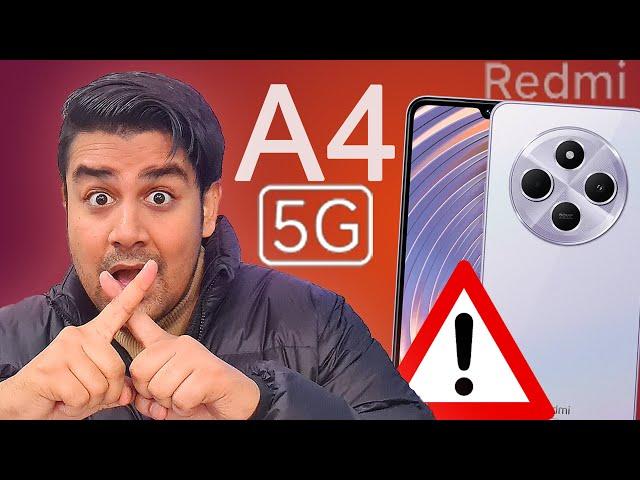  Don't Buy Redmi A4 5G- ₹8,499 (Perfect But Failed)