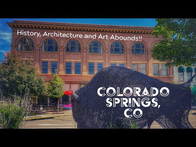 Exploring Downtown Colorado Springs, CO