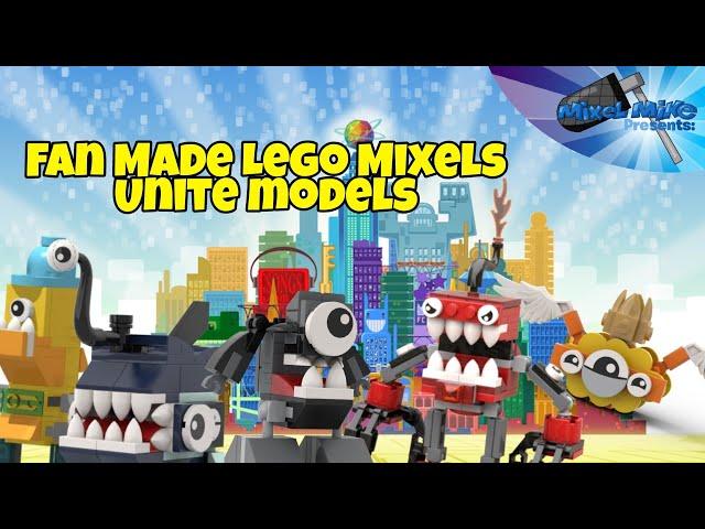 Fan Made Lego Mixels Unite models!