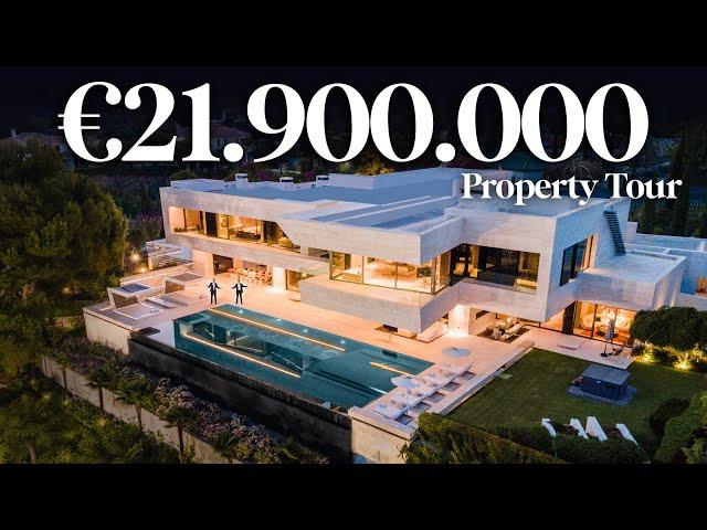 Inside €21.900.000 Epic Modern MEGA MANSION in Marbella with Erik Conover | Property Tour