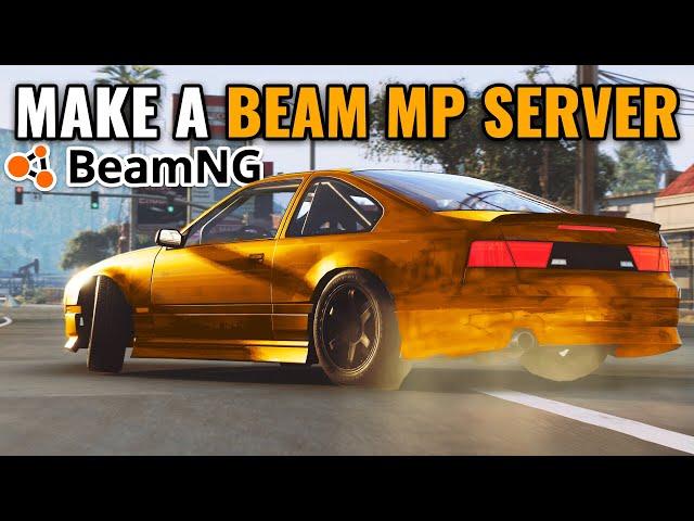 How to make a BeamMP Server | updated 2024 (BeamNG Multiplayer mod)