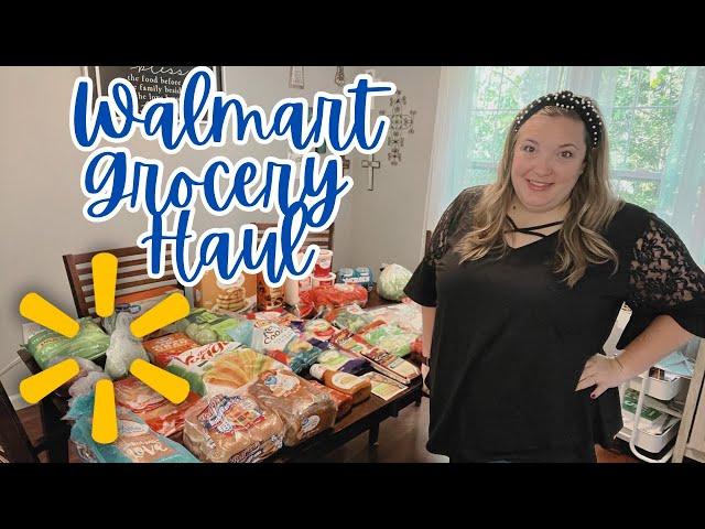 WALMART GROCERY HAUL with prices September 2024